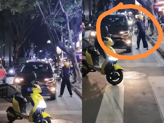 Vợ đi ship hàng bắt gặp chồng ngồi trong ô tô với tình nhân, lập tức lao vào đánh ghen