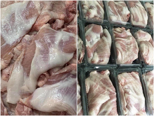 Nọng heo là phần thịt má, gần đây trở thành hàng hot được các chị em ưa chuộng