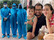 Làm mẹ - Cặp sao Việt nổi tiếng gửi con ở nhà để đi hỗ trợ ở tâm dịch TP.HCM