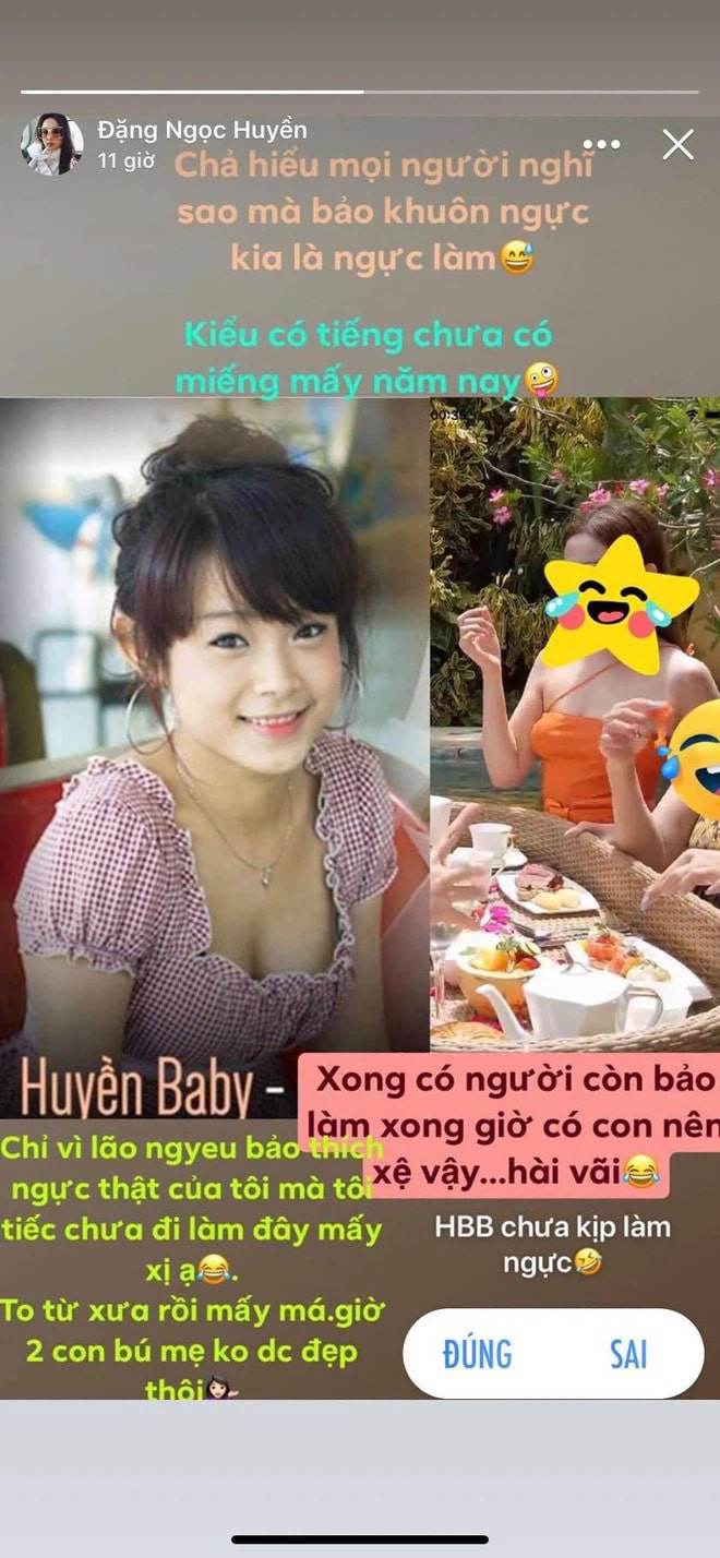 Gái 2 con Huyền Baby mặc gì cũng khoe ưu điểm chồng thích, kín cỡ nào cũng thấy amp;#34;khó thởamp;#34; - 1