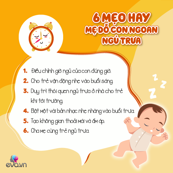 Trẻ quấy khóc không ngủ trưa, mẹ dùng 6 mẹo nhỏ này con ngoan ngủ ngay, lợi đủ đường - 9