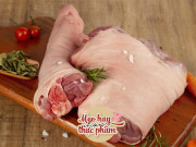 Mẹo hay nhà bếp - Thịt chân giò trước hay sau của lợn thì ngon? Người nuôi lâu năm mách mẹo tránh mua nhầm