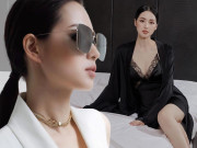 Thời trang - Tâm Tít khoe vòng một hờ hững với đầm ngủ, tiết lộ màu váy yêu thích
