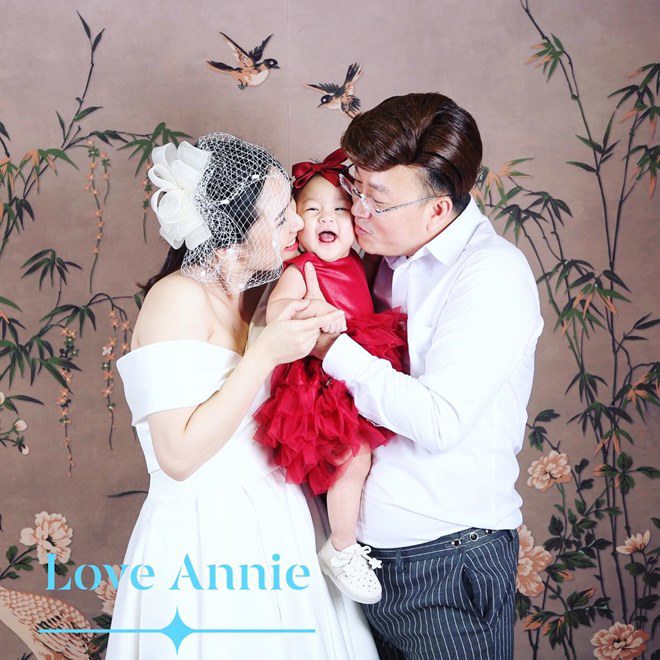 Có con gái là niềm hạnh phúc lớn với nam nhạc sĩ.