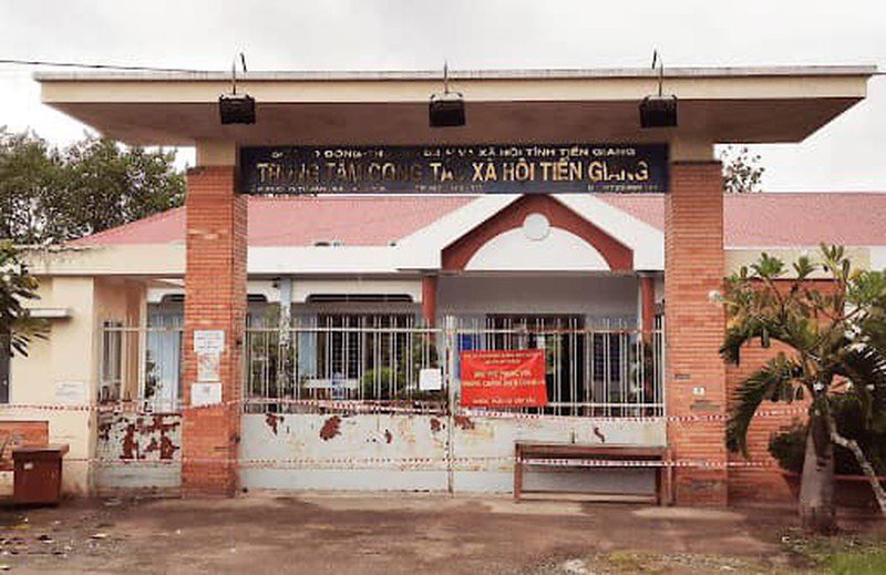 Trung tâm công tác xã hội tỉnh Tiền Giang nằm trên địa bàn TP Mỹ Tho