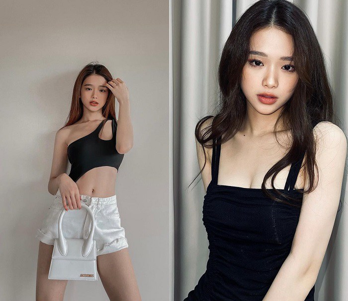  Linh Ka ngày càng chuộng những trang phục cắt xẻ táo bạo để khoe được thân hình nuột nà.