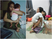 Yêu con - Người mẹ cụt chân oằn mình ôm con gái và câu chuyện khiến bao người rơi nước mắt