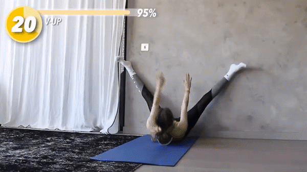 9 động tác tập với bức tường, bụng gom lại thấy rõ chỉ sau 2 tuần - 18