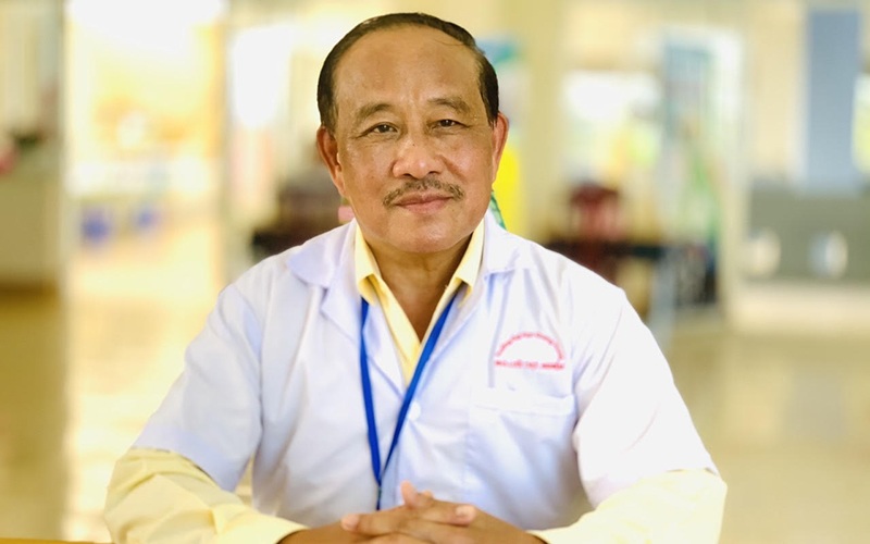 PGS.TS Nguyễn Huy Nga, nguyên Cục trưởng Cục Y tế dự phòng. 