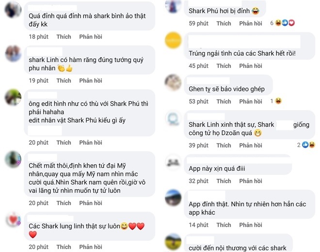 Người hâm mộ khoái chí, bình luận rộn ràng bên dưới video phiên bản cổ trang của các Shark.