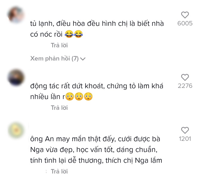 Fan còn cho rằng Bình An may mắn khi có được Phương Nga, vừa đẹp, dáng chuẩn, học vấn tốt lại tính tình dễ thương.