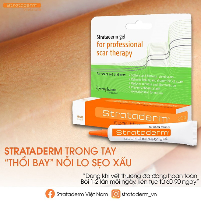 Strataderm: Gel silicone thế hệ mới - ngăn ngừa và hỗ trợ điều trị sẹo hiệu quả - 2