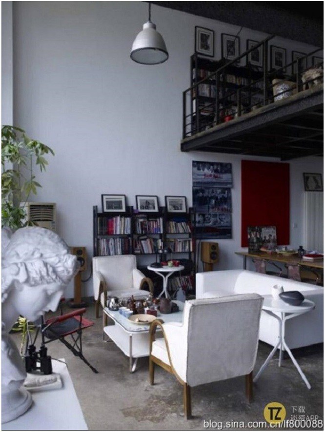 Bên trong căn nhà của Từ Lộ và ông xã.