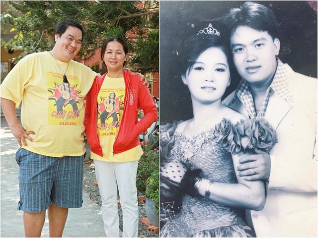 Vợ nhà giàu nức tiếng của Hoàng Mập sống giản dị, con gái bắt trang điểm để họp phụ huynh