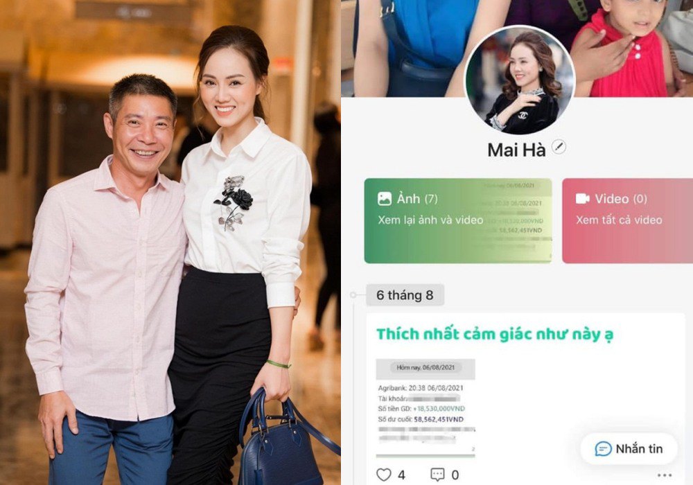 Ngọc Hà cho biết kẻ gian lấy tên Mai Hà kèm hình ảnh của cô, tự nhận là vợ Công Lý để đi vay tiền một số người thân, bạn bè.