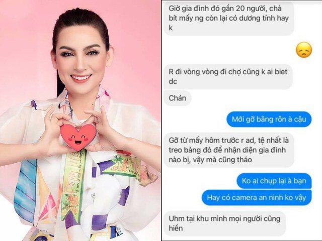 Một tài khoản mạng xã hội được cho là hàng xóm của Phi Nhung cho rằng nữ ca sĩ là F0, nhà đã bị treo bảng đỏ để nhận diện, tuy nhiên sau đó lại tự ý tháo bỏ. Đây là nguồn cơn khiến cô bị chỉ trích là kém ý thức trong mùa dịch.