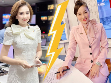 Làng BTV có thêm một biểu tượng thời trang công sở: Mặc "bánh bèo" vẫn sang