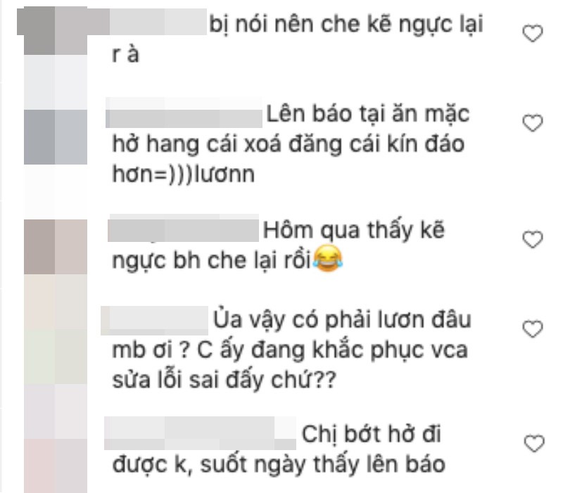 Bị lên án vì mặc thổ cẩm phanh áo tận rốn, Lê Bống sửa sai liền bị khịa amp;#34;con lươnamp;#34; - 5