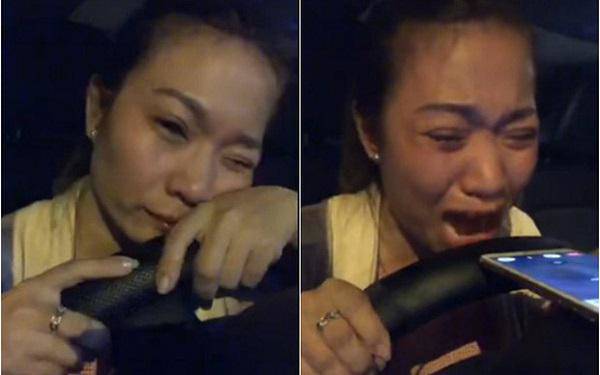 Ngân gốm lái xe trong tình trạng say xỉn, livestream thách thức người tham gia giao thông hồi năm 2019.