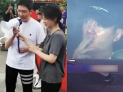 Giải trí - 4 tháng hậu ly hôn, chồng cũ Triệu Lệ Dĩnh lộ ảnh khóc trong đêm, không muốn về nhà