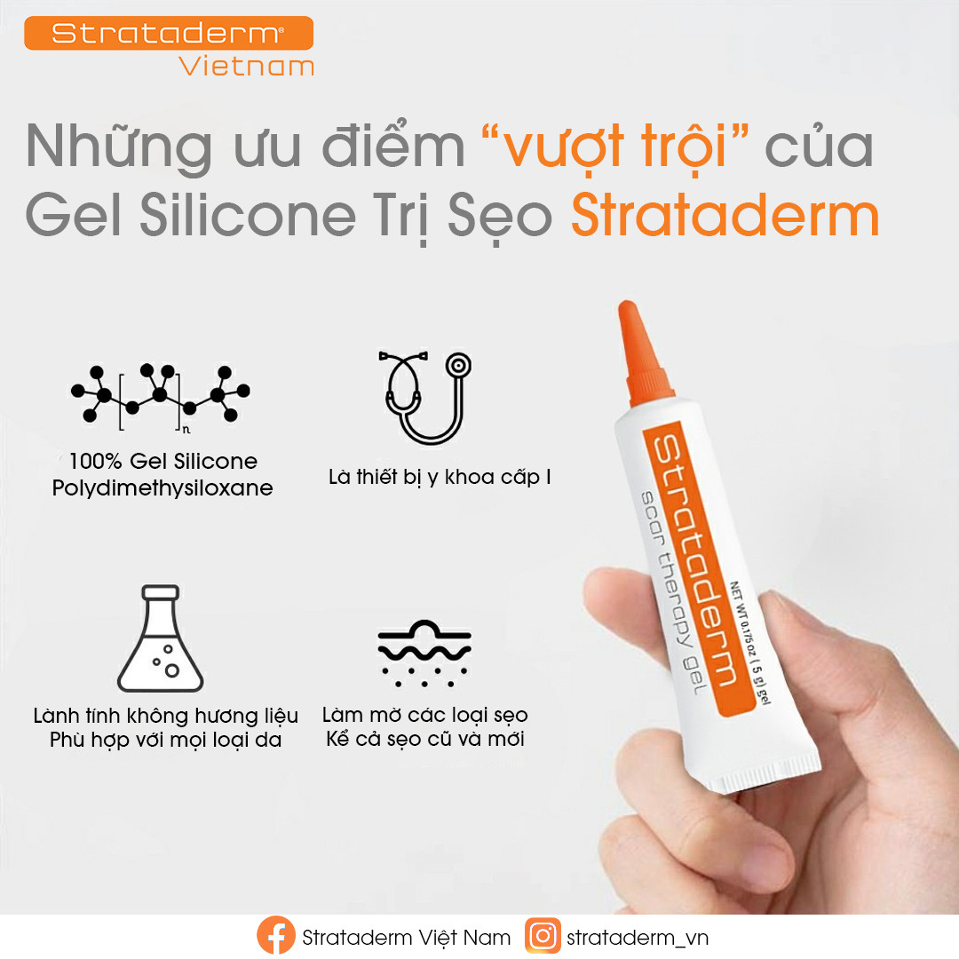 Strataderm: Gel silicone thế hệ mới - ngăn ngừa và hỗ trợ điều trị sẹo hiệu quả - 3