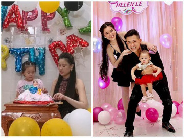 Sao Việt 24h: Vợ Vân Quang Long làm sinh nhật cho con, nợ bé một hạnh phúc đủ ba mẹ