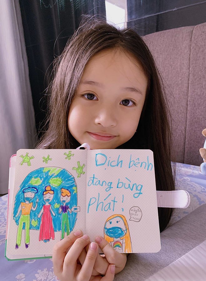 Con gái Phan Đình Tùng xinh như Hoa hậu, mới 8 tuổi đã trăn trở về nhan sắc “thua” mẹ - 8