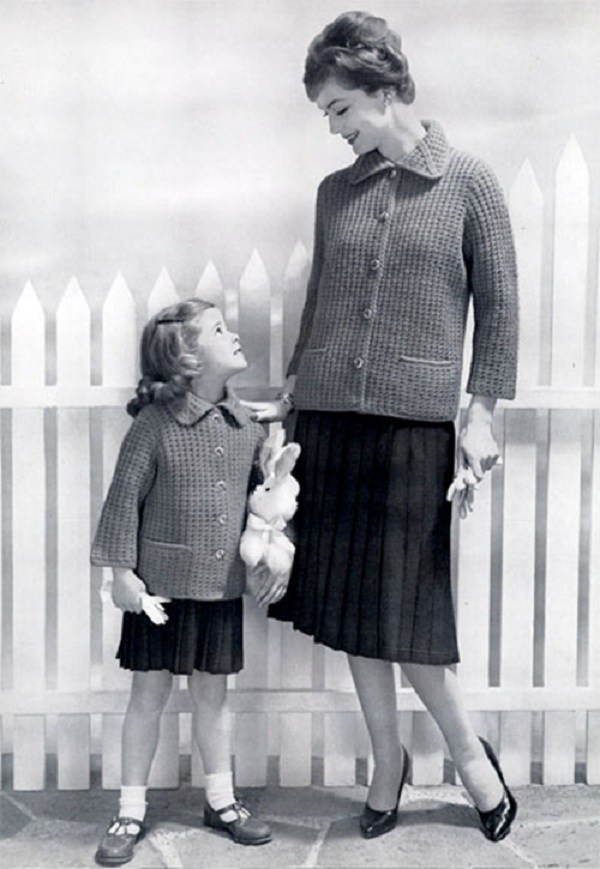 Trào lưu mặc đồ đôi cùng con đã có từ xưa, đẹp đến độ mẹ bỉm hiện đại bái phục - 7