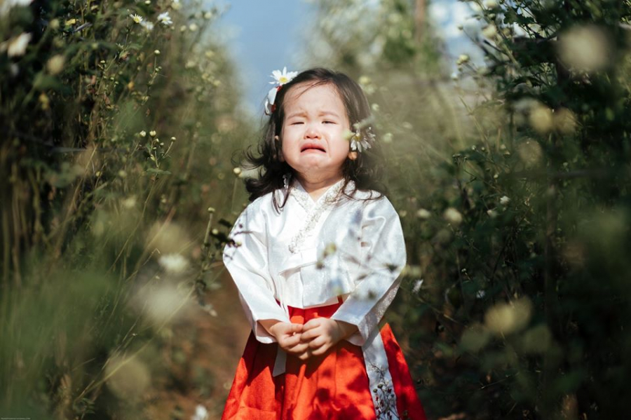 Tên đệm cho tên Anh dành cho bé gái. (Ảnh minh họa)