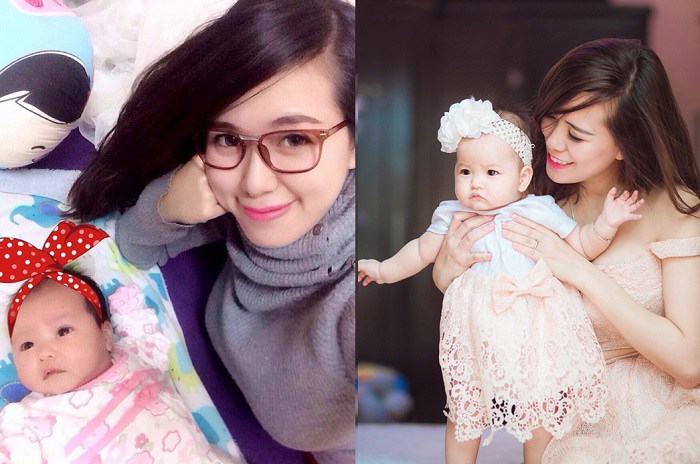 Mai Thỏ tận hưởng thiên chức làm mẹ, kín tiếng hơn hẳn so với trước.