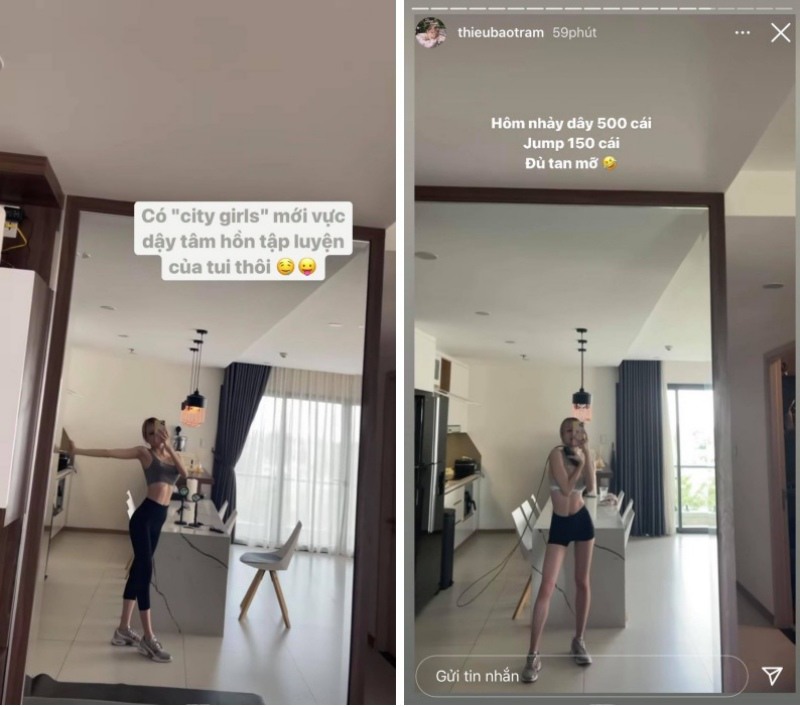 Nhảy dây cuối buổi tập sẽ tăng khả năng đốt mỡ dưới da. Dù rất mệt nhưng bộ môn này rất đáng! Bạn nên chia các set nhảy theo số reps (100-150 reps) hoặc bấm giờ nhảy (45s-60s). Giữa mỗi set nhảy nghỉ từ 15-20s, thực hiện 3-4 sets nhảy là đã rất đáng tuyên dương.