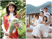 Làm mẹ - Từng tắm chung với lợn, Hoa hậu trẻ nhất Việt Nam làm mẹ giàu sang, nuôi con như quý tộc