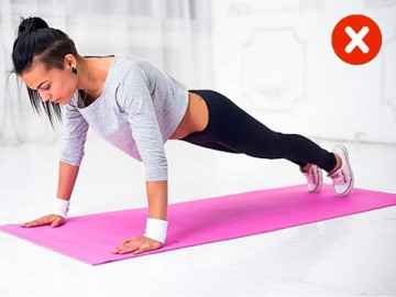 5 bài thể dục nếu tập sai sẽ khiến bạn mãi chẳng giảm cân được