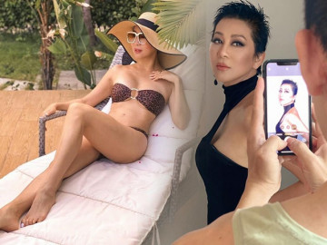 Dáng U60 đẹp như tạc bốc hơi, MC Kỳ Duyên trong ảnh bị chụp chẳng còn đẹp như mơ