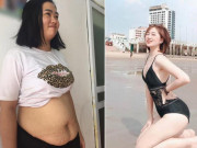 Bà bầu - Sau sinh béo tròn chạm mốc 73kg, 9X Nghệ An "lột xác" ngoạn mục, người nhà nhận không ra