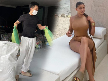 Diện dép giá rẻ, Cường Đô La vẫn đụng hàng xuyên lục địa với Kim siêu vòng ba