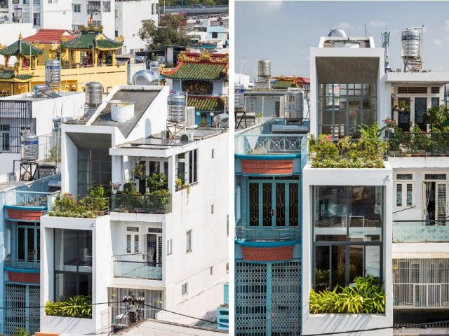 Nhà mặt tiền chỉ 3 m nhưng thiết kế tạo cảm giác... siêu rộng