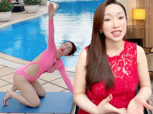 Mang bầu tăng cân, vợ kém 16 tuổi của Chi Bảo vẫn có mặt Vline, da căng bóng như gương