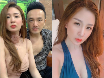 Vợ xinh kém 12 tuổi của Dương Ngọc Thái tức khi biết chồng nựng mặt nhiều cô gái khác