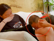 Làm mẹ - Nam diễn viên U50 bị chỉ trích vì vô tư hôn đùi con gái 15 tuổi