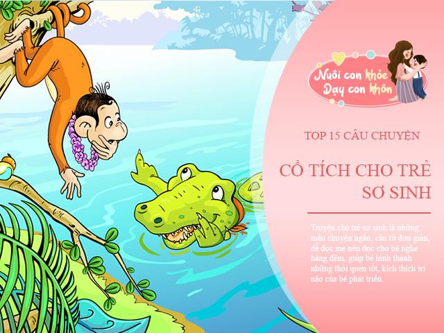 15 truyện cổ tích cho trẻ sơ sinh, mẹ đọc cho bé trước giờ đi ngủ