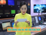 Giải trí - MC đài VTV thử thách đọc tiếng Việt: BTV Hoài Anh có phải quán quân?