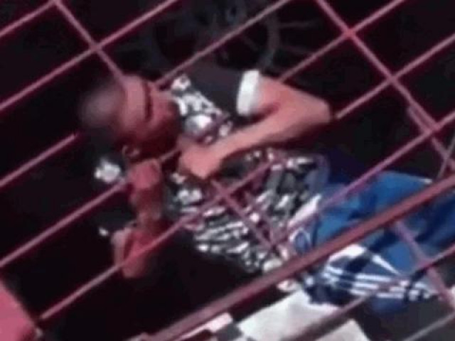 Clip Eva - Clip: Đi ăn trộm, nam thanh niên bị kẹt đầu vào lưới sắt và cái kết