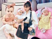 Thời trang - Tiểu công chúa nhà Thu Thuỷ thích diện đầm cài băng đô điệu đà