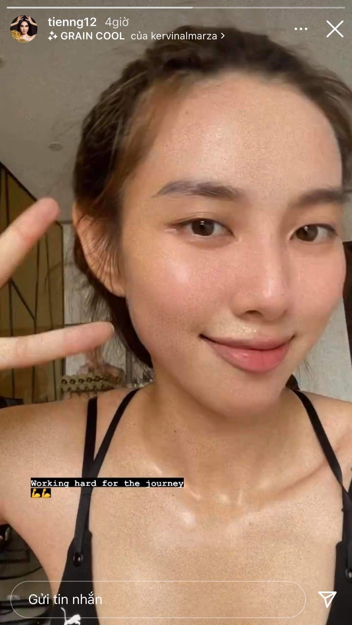 Nguyễn Thúc Thuỳ Tiên sẽ là đại diện Việt Nam chinh chiến đấu trường nhan sắc Miss Grand International 2021. Thời gian chuẩn bị của chân dài chỉ tính bằng vài tuần nữa và do đó, Thuỳ Tiên tập luyện cật lực mà không có khái niệm nghỉ lễ.