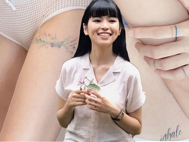 Trà Long của Mắt Biếc mặt non choẹt nhưng sở hữu số lượng hình xăm khủng, vị trí hiểm hóc