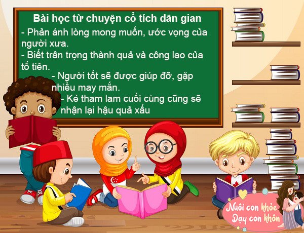 Truyện cổ tích dân gian Việt Nam mượn những yếu tố tưởng tượng nhiều khi có tính chất hoang đường như bụt, tiên, thần, gậy thần, gươm thần,… phản ánh lòng mong muốn, ước vọng của người xưa.