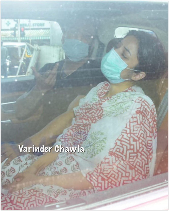 Cô ngất đi vì mệt.