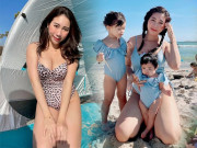 Thời trang - Mẹ Việt ở Mỹ mê xúng xính đồ đôi cùng con đi muôn nơi, bikini hay váy đầm không thiếu