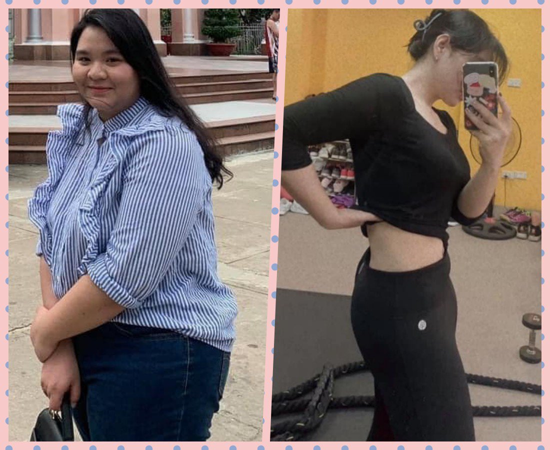 Chủ bài đăng cho hay, từ bị gọi là Thảo lợn 110kg, Thảo bếu, Con lợn, con Tượng, Sumo đến giờ chỉ hơi mũm mĩm thừa cân chút xíu thôi. Điều đáng nói là quá trình này chỉ diễn ra trong vòng 2 năm với hoàn toàn từ ăn uống tự nhiên và tập luyện khoa học.